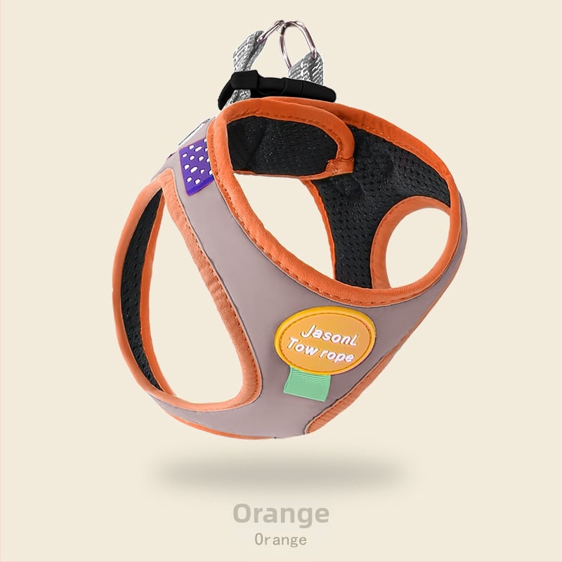 Гръдна яка и каишка за малки кучета, регулируема полиестерна шлейка за разходки, 300 бр. в кутия