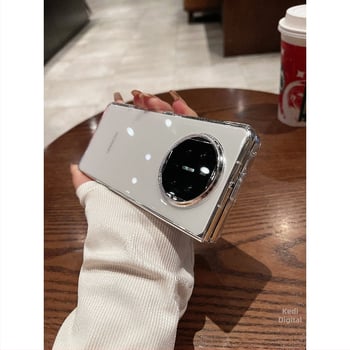 Pouzdro Huawei pre skladací telefón – priehľadné, matný PC tvrdý kryt, ultra tenký, proti odtlačkom prstov