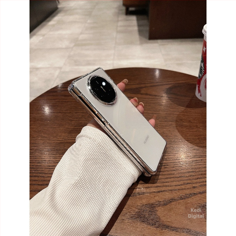 Pouzdro Huawei pre skladací telefón – priehľadné, matný PC tvrdý kryt, ultra tenký, proti odtlačkom prstov