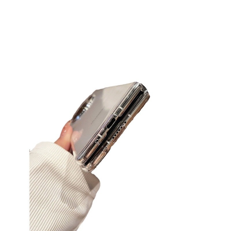 Pouzdro Huawei pre skladací telefón – priehľadné, matný PC tvrdý kryt, ultra tenký, proti odtlačkom prstov