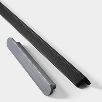 Ručka za ormar - aluminijska zlitina, lijevanje pod tlakom, moderni minimalistički stil, model 8812