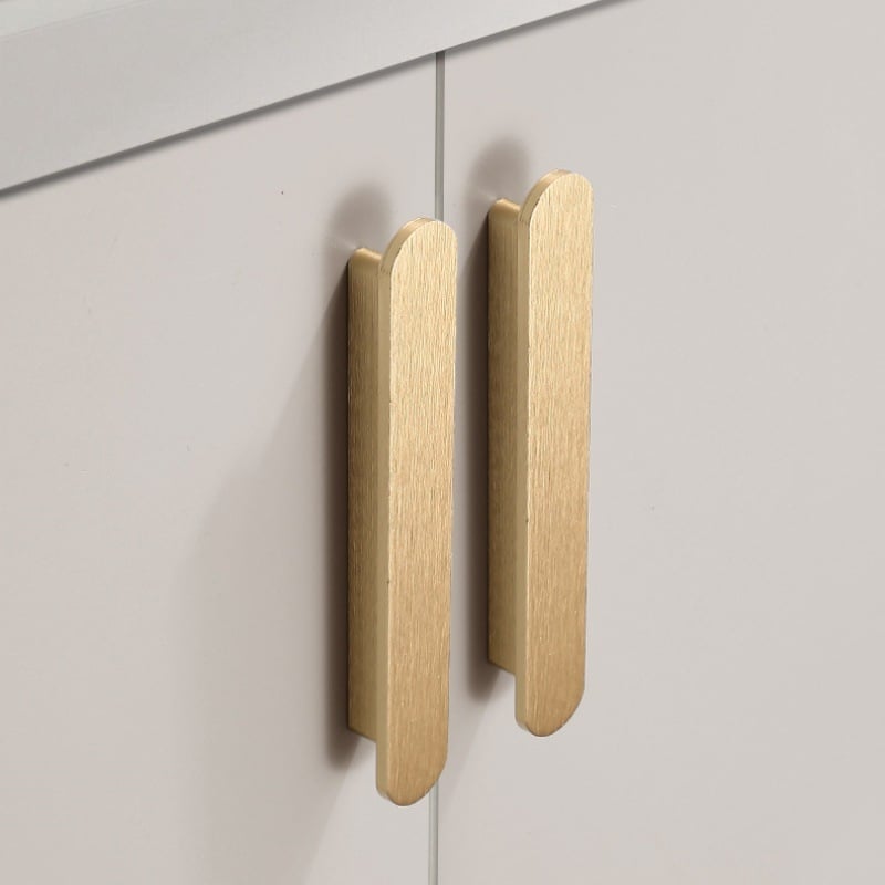 Ručka za ormar - aluminijska zlitina, lijevanje pod tlakom, moderni minimalistički stil, model 8812