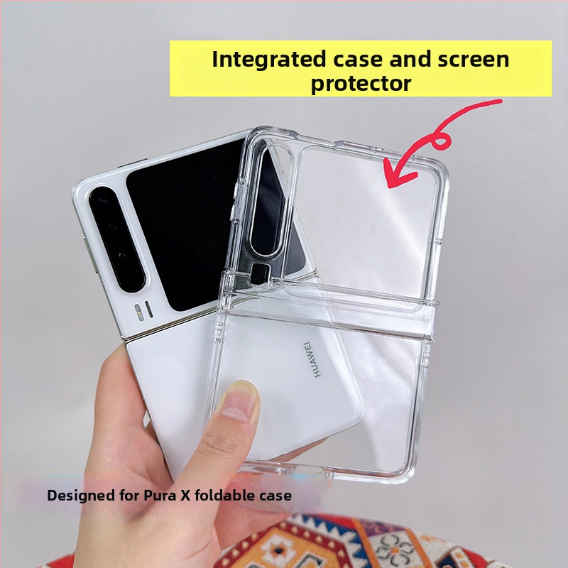 Pouzdro na Huawei Purax, skladací dizajn, PC materiál, horúce lisovanie, proti pádu, zlepšuje vzhľad