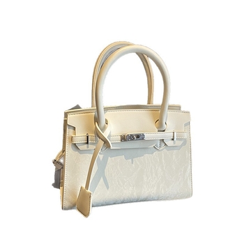 Γυναικεία PU σατσελ τσάντα, αστικός μινιμαλιστικός σχεδιασμός, οριζόντιο τετράγωνο σχήμα, φερμουάρ, κυκλοφορεί φθινόπωρο 2025