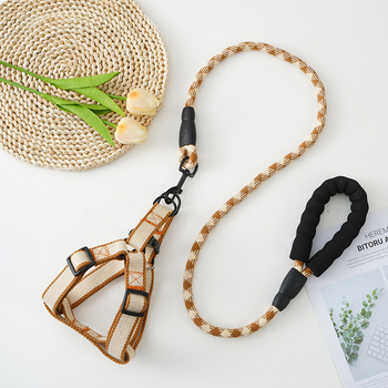 Жилет за кучета за малки породи (Померан, Бишон Фризе) – памучна лента, Tongbo