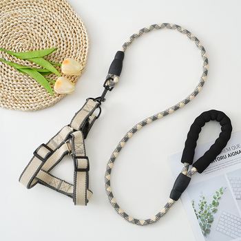 Жилет за кучета за малки породи (Померан, Бишон Фризе) – памучна лента, Tongbo