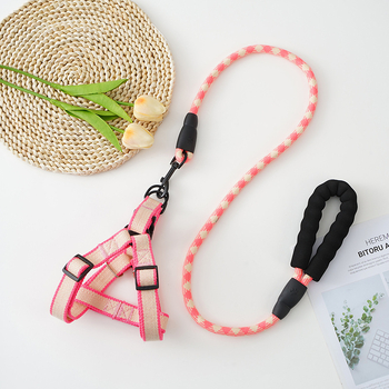 Жилет за кучета за малки породи (Померан, Бишон Фризе) – памучна лента, Tongbo