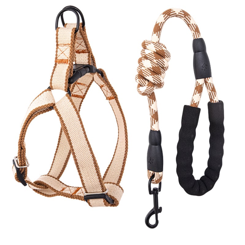 Жилет за кучета за малки породи (Померан, Бишон Фризе) – памучна лента, Tongbo