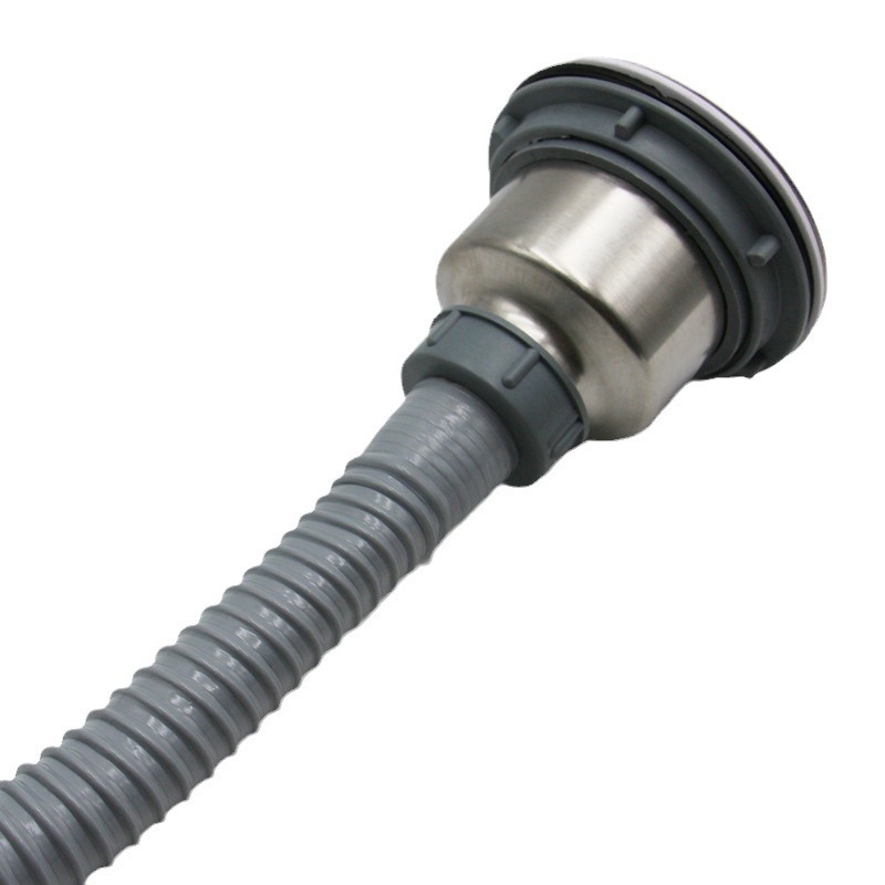 PVC odvoda cijev za umivaonik, plastična odvoda cijev za drez i perilicu, neto težina 90 g