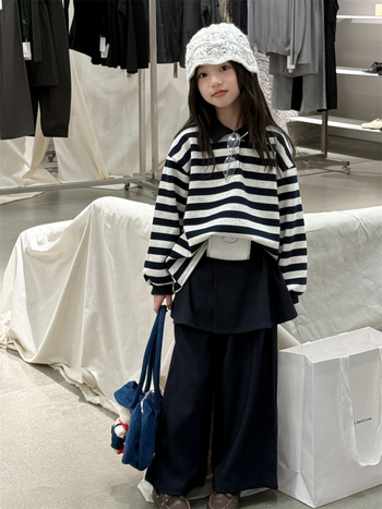 Polo majica za djevojčice, pamuk, jesen 2025, za uzrast od 8 godina i više