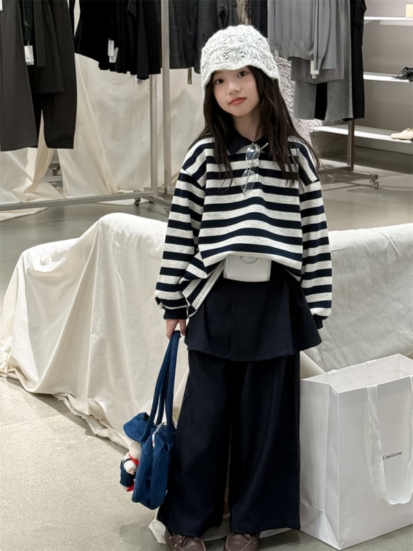 Polo majica za djevojčice, pamuk, jesen 2025, za uzrast od 8 godina i više