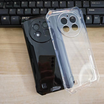 Mäkké TPU puzdro pre Oukitel WP28 – proti pádu, prispôsobiteľné, kompatibilné s Oukitel WP28, štýl všetko v jednom, jednoduchý
