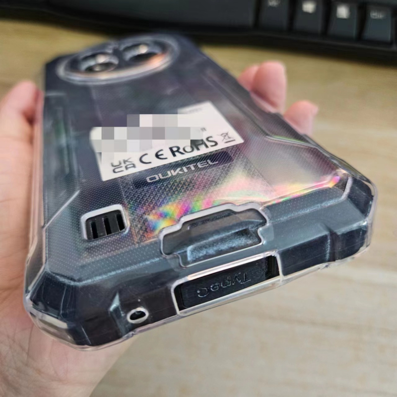 Mäkké TPU puzdro pre Oukitel WP28 – proti pádu, prispôsobiteľné, kompatibilné s Oukitel WP28, štýl všetko v jednom, jednoduchý