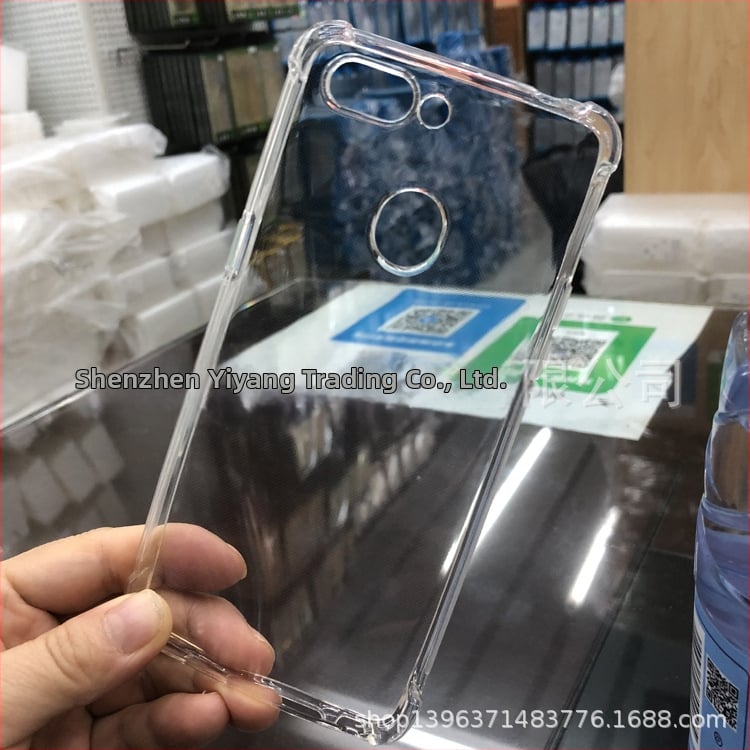 TPU ochranný kryt s štyrmi rohmi proti pádu pre Vivo V60 Lite, Y39 5G a Y36 5G