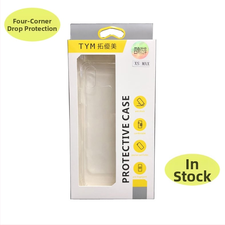 TPU ochranný kryt s štyrmi rohmi proti pádu pre Vivo V60 Lite, Y39 5G a Y36 5G