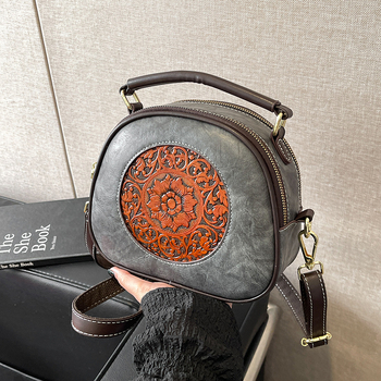 PU crossbody torba sa zipom, vertikalni kvadratni oblik, džep za telefon, podstava od poliester
