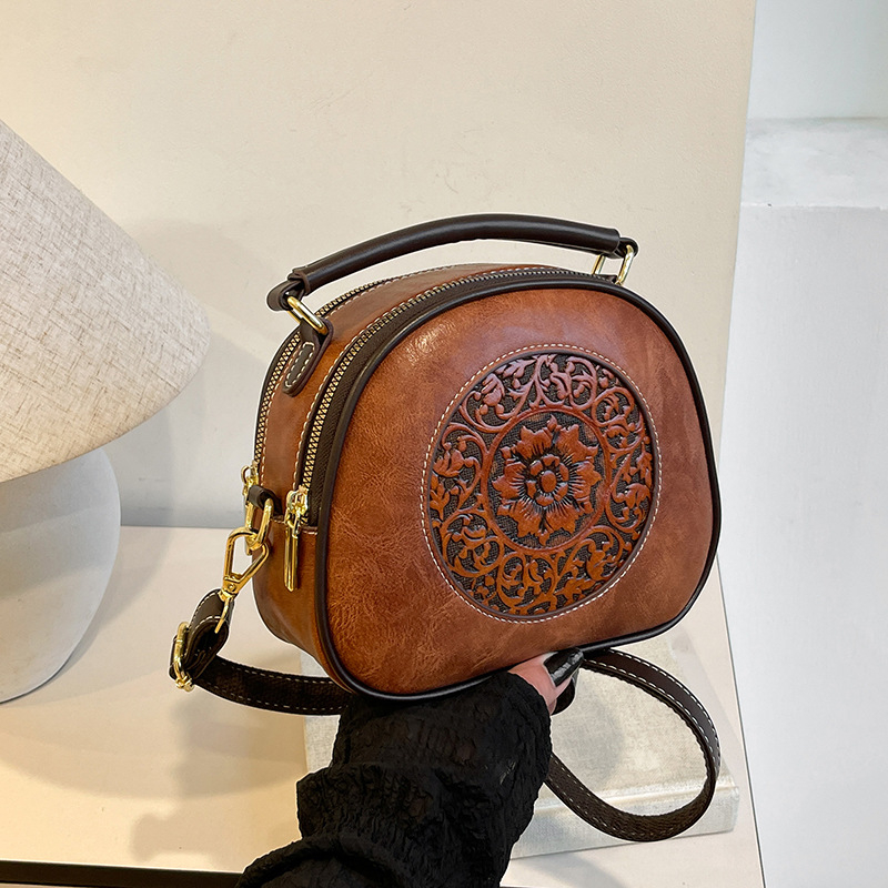 PU crossbody torba sa zipom, vertikalni kvadratni oblik, džep za telefon, podstava od poliester