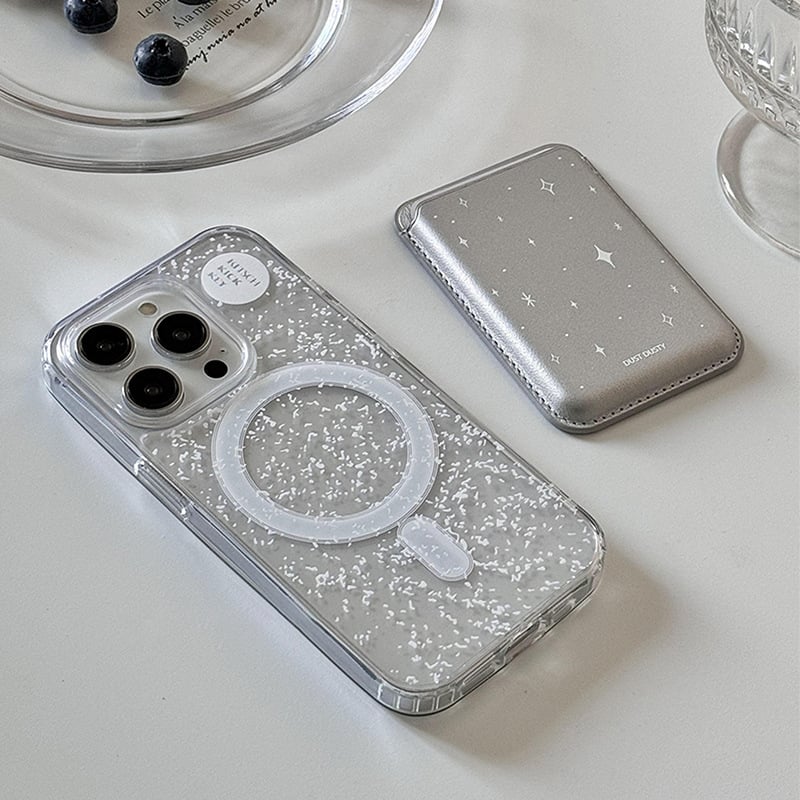 Carcasă spate cu cardholder magnetic pentru iPhone 12–14 (MagSafe) – Shell home, TPU, vopsită, prindere magnetică