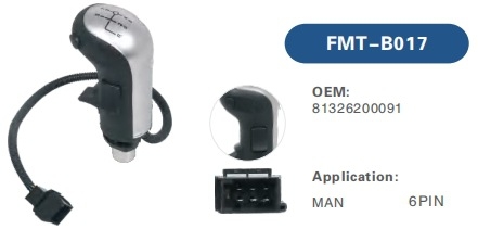 FORMENTER mjenjač sa zračnim pogonom za MAN kabinu kamiona, modeli 8132620043, 81326200043, 81326200085, 81326200039