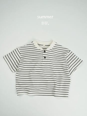 Dječja polo majica — prugasti uzorak, 100% pamuk, uzrast 3–8 godina, ljeto, unisex