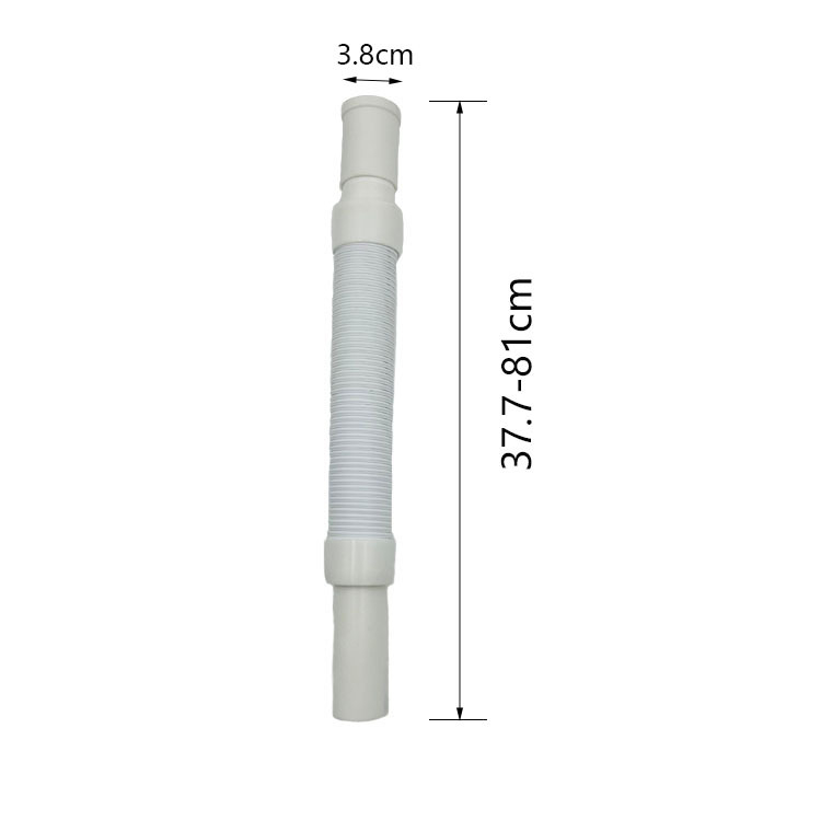 Conductă de drenaj a chiuvetei – S-bend, Tip cu capac rabatabil, PVC/ABS/PP, Model QF003, Stil minimalist modern