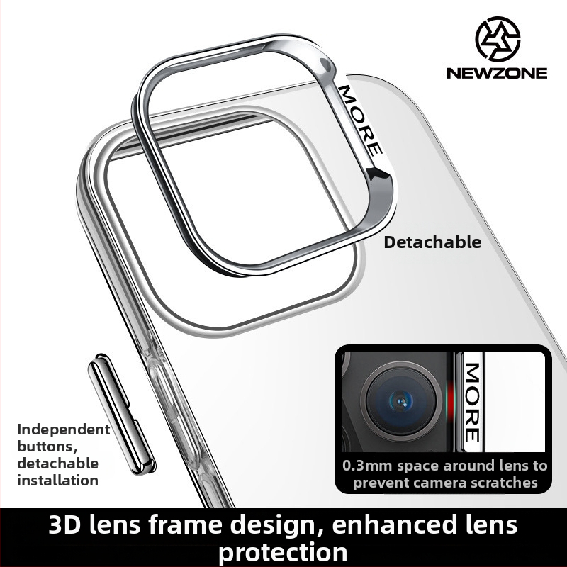 Kryt na iPhone 14 Pro Max, tvrdý obal, akryl, namaľovaný dizajn javorového listu a jablka, ochrana proti pádu