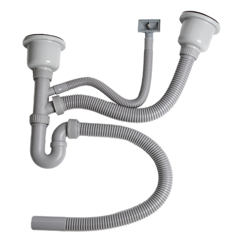 Kuhinjski odvodni cijev za sudoper, PP materijal, model gk-0825-08, težina 318 g
