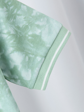 Polo majica, korejski Leisure stil, tie-dye pamuk, za djecu 3–8 godina, ljeto 2025
