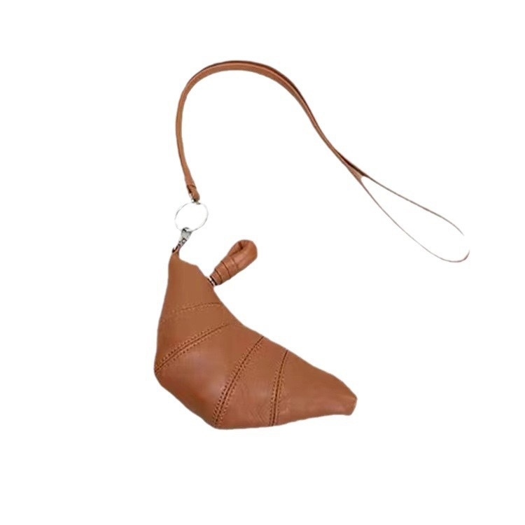 PU koža, Dumpling Bag stil, oblik dumpling, zatvaranje na zip, unutarnja zip kapsa