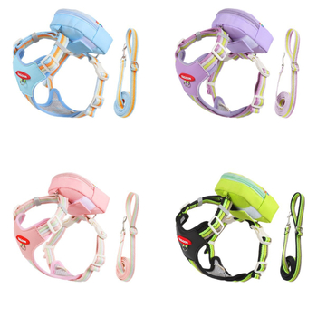 Жилет за кучета, полиестер, неподвижна гръдна презрамка, за домашни любимци