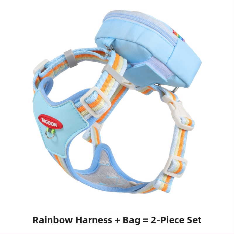 Жилет за кучета, полиестер, неподвижна гръдна презрамка, за домашни любимци