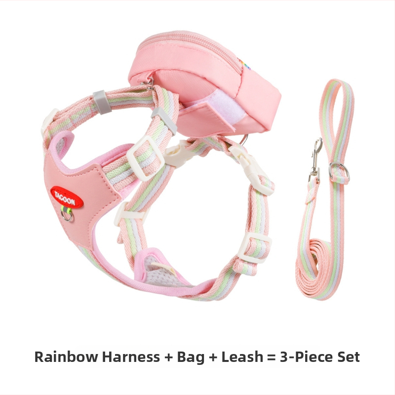 Жилет за кучета, полиестер, неподвижна гръдна презрамка, за домашни любимци