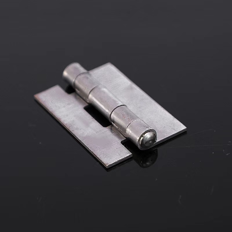 Hegesztett csuklópánt szekrényajtókhoz, vasból, 03 modell, olajos felületű korrózióálló bevonattal, modern minimalista stílus