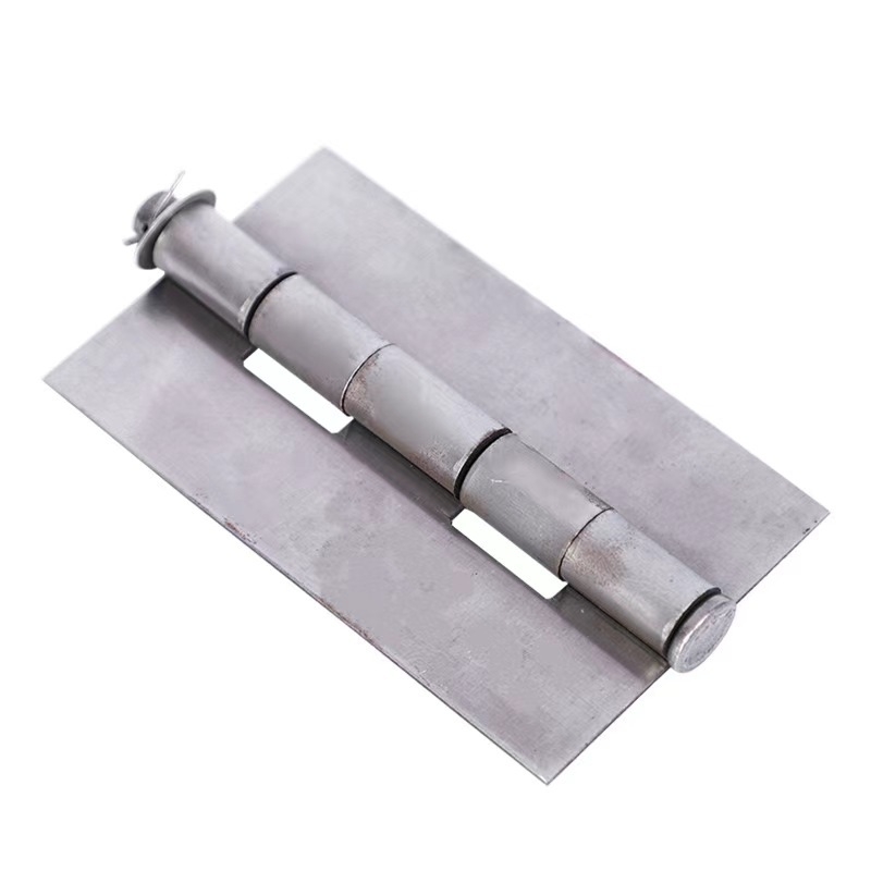 Hegesztett csuklópánt szekrényajtókhoz, vasból, 03 modell, olajos felületű korrózióálló bevonattal, modern minimalista stílus