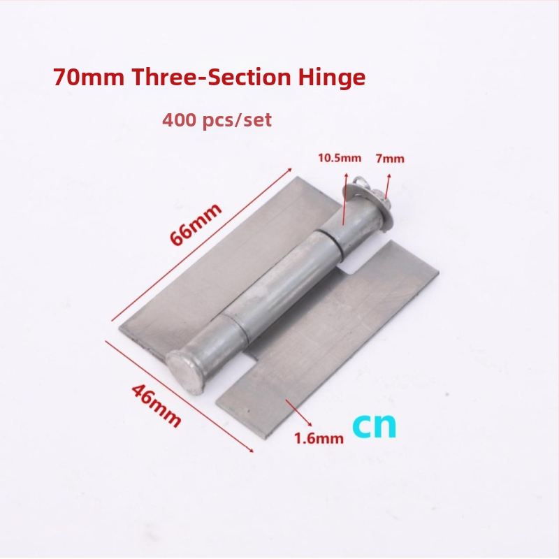 Hegesztett csuklópánt szekrényajtókhoz, vasból, 03 modell, olajos felületű korrózióálló bevonattal, modern minimalista stílus