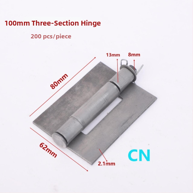 Hegesztett csuklópánt szekrényajtókhoz, vasból, 03 modell, olajos felületű korrózióálló bevonattal, modern minimalista stílus