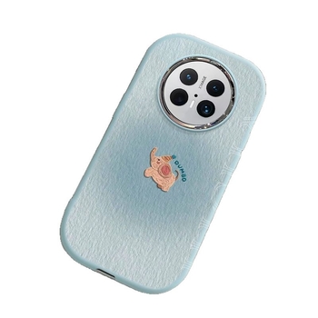 Husă Huawei Mate70 cu elefănțel în stil pictură în ulei, design desen animat, imprimare acrilică