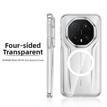 Ochranný kryt Huawei Mate80RS, PVC materiál, horúce lisovanie, proti pádu, silné magnetické uchytenie