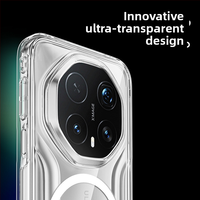 Ochranný kryt Huawei Mate80RS, PVC materiál, horúce lisovanie, proti pádu, silné magnetické uchytenie