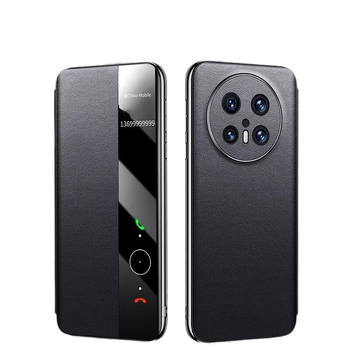 Carcasă flip din piele pentru Huawei Mate70 Pro, cu închidere magnetică