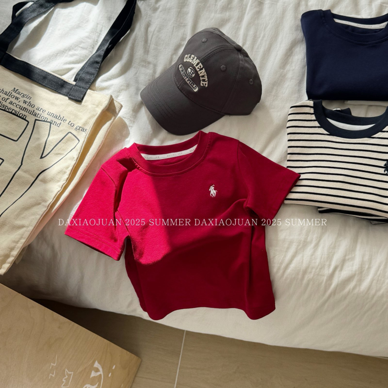 Gyerekeknek szóló felső, koreai stílusú, uniszex, 3–8 éveseknek, 95% pamut, Biztonsági osztály A