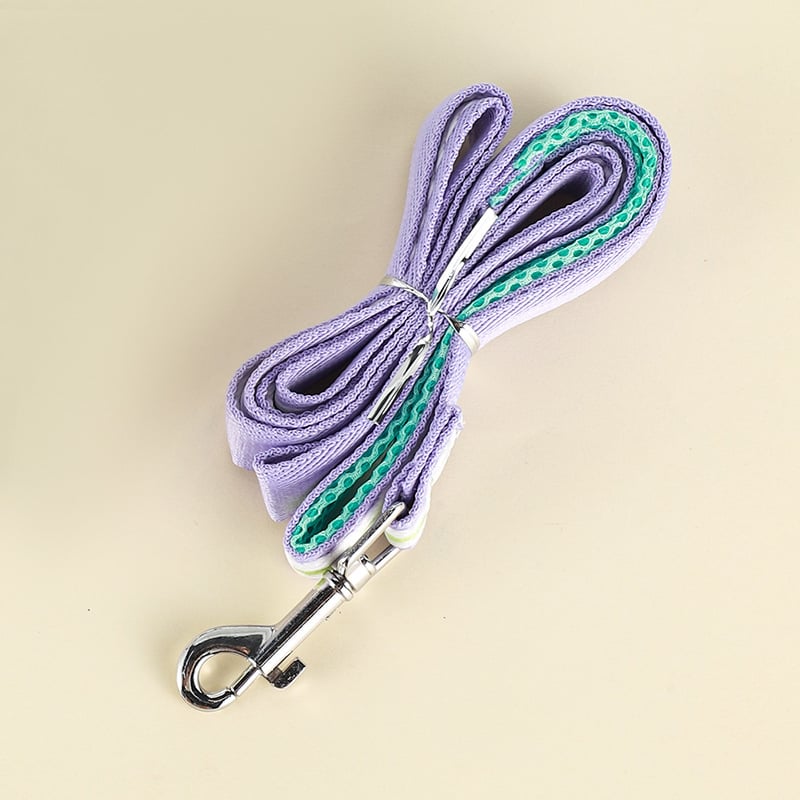 Кучешка гръдна презрамка с отражателна каишка, полиестер, регулируема