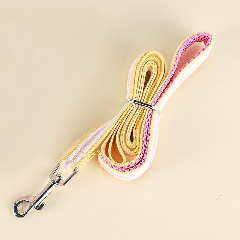 Кучешка гръдна презрамка с отражателна каишка, полиестер, регулируема