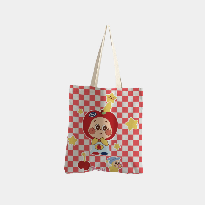 Τσάντα ώμου από καμβά με θήκες για κινητό και φορητό, κάθετης τετράγωνης μορφής, φοιτητικό πανεπιστήμιο στυλ, διπλοί ιμάντες