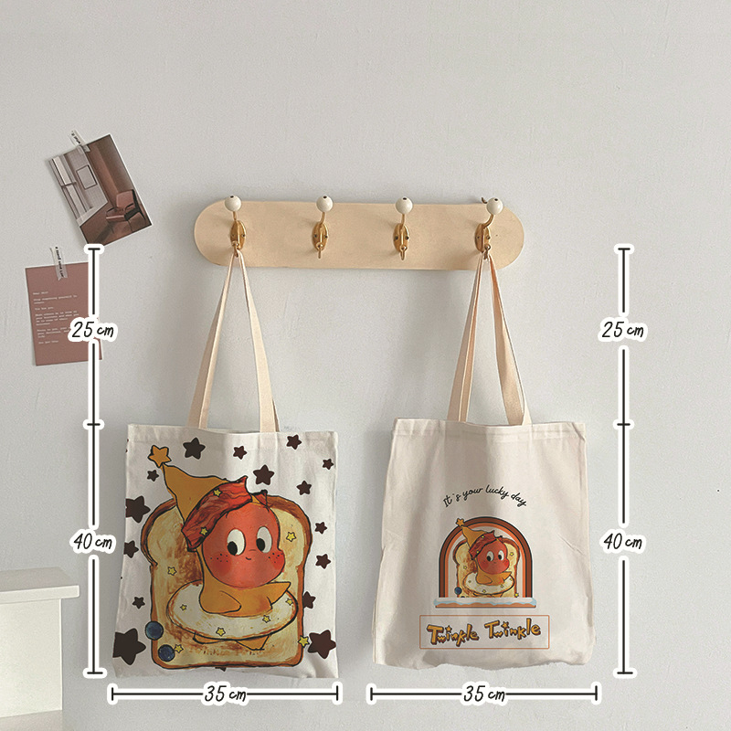 Τσάντα ώμου από καμβά με θήκες για κινητό και φορητό, κάθετης τετράγωνης μορφής, φοιτητικό πανεπιστήμιο στυλ, διπλοί ιμάντες