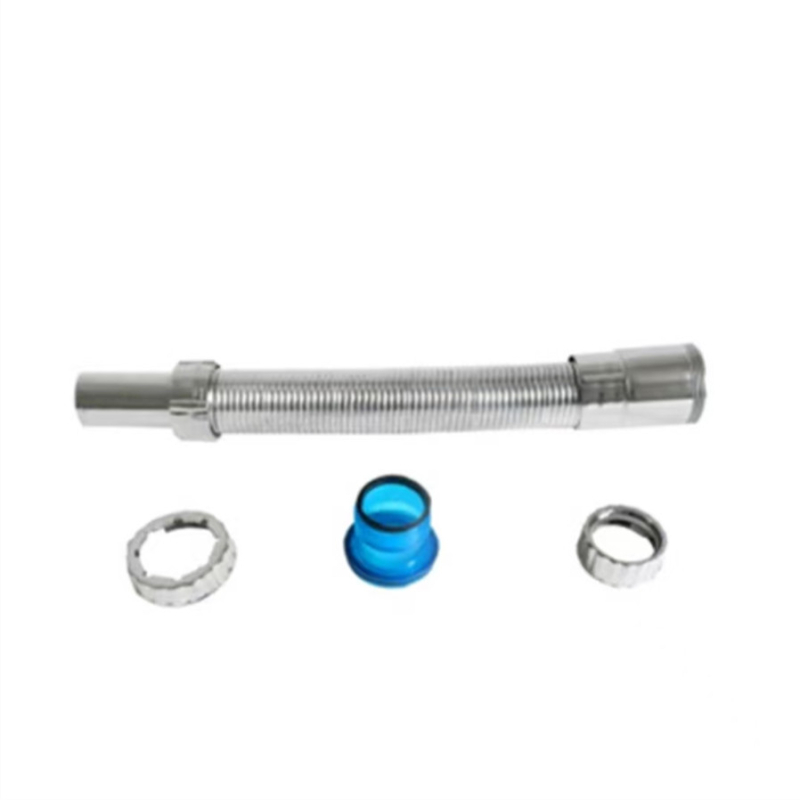 Dop de scurgere chiuvetă cu clapetă — ABS plastic cu acoperire electroplate din oțel, model 0019, greutate netă 158 g, finisaj electroplate telescopic, stil modern minimalist