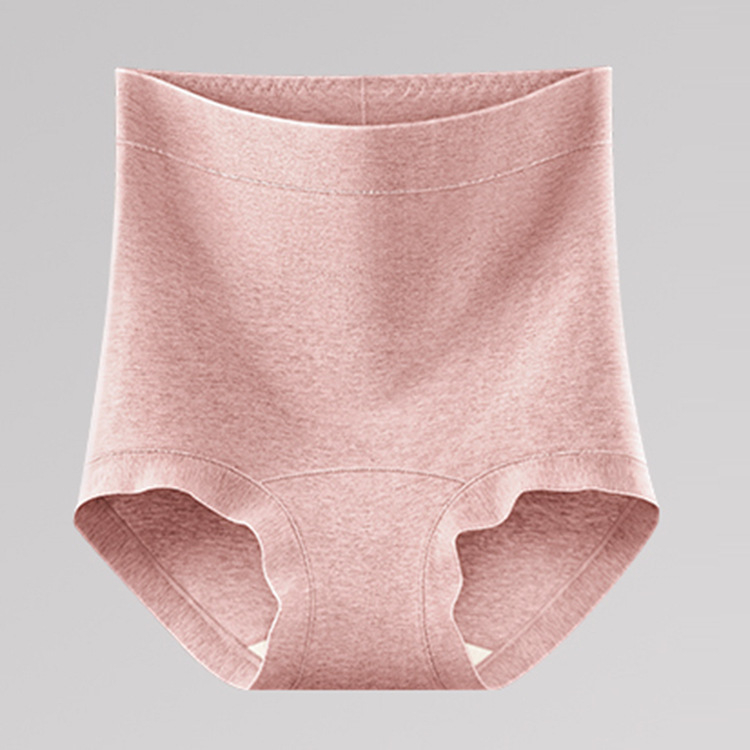 Chiloți de maternitate cu talie înaltă pentru recuperare postpartum, bumbac 90–95%, căptușeală din mătase Mulberry (<30%), tricotat cu 40 de fire
