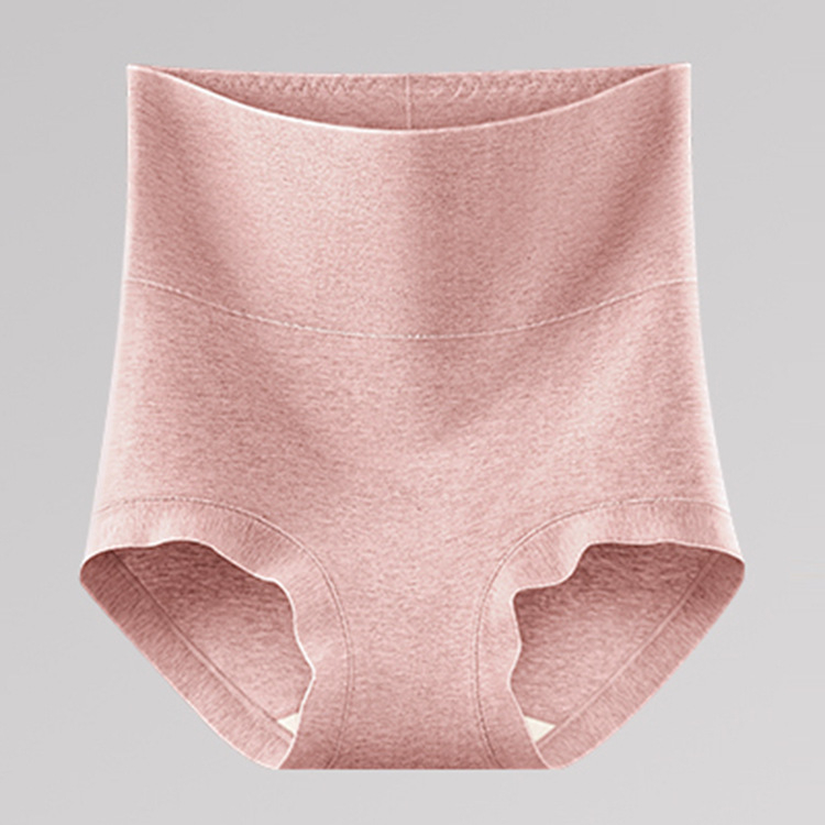 Chiloți de maternitate cu talie înaltă pentru recuperare postpartum, bumbac 90–95%, căptușeală din mătase Mulberry (<30%), tricotat cu 40 de fire