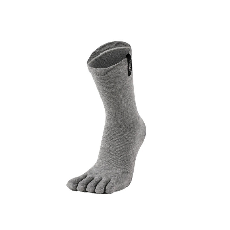 Női jóga zokni, ötujjú, középső the? szárú, csúszásmentes, 70–80% gyapot, jóga, pilates és fitnesz