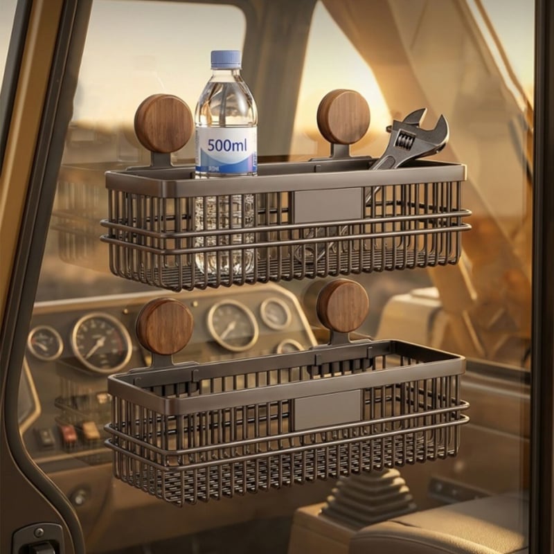 Κουτί αποθήκευσης καμπίνας εκσκαπτικού και ράφι εξοπλισμού – Μέταλλο, σύγχρονο μινιμαλιστικό στυλ, Κυκλοφορία: 2026-01-22